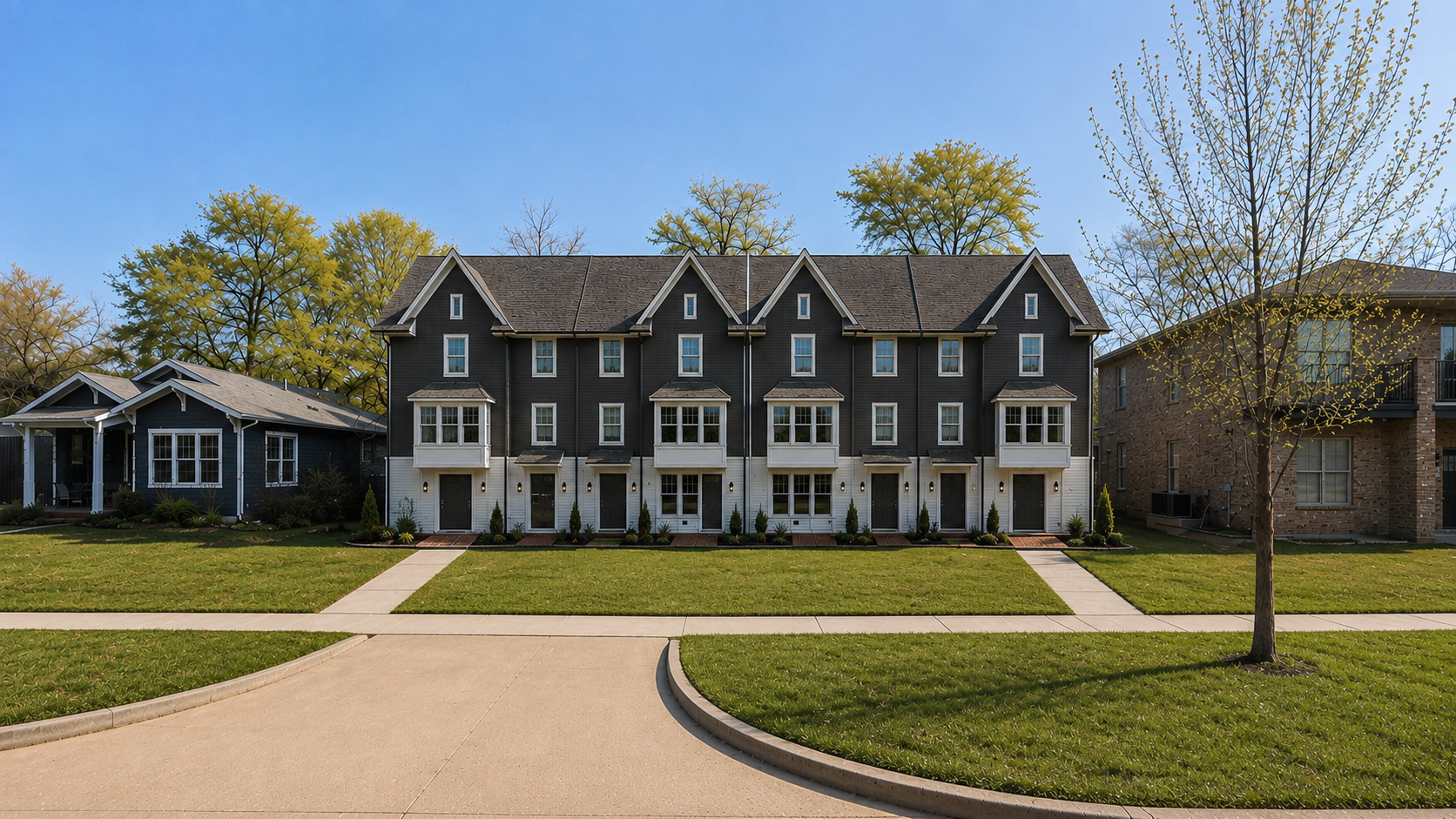 Jenkins — townhome redevelopment rendering